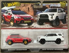 2025 Hot Wheels 2 pack Subaru Crosstrek , 2018 Toyota 4Runner , Free shipping ! Runner price