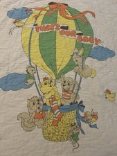 Very Vintage baby quilt 42x32 Baby Quilt price
