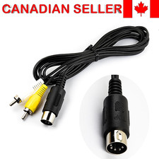 RCA Composite AV Audio Video Cable Cord for SEGA Genesis Model 1 & Master System RCA Cable price