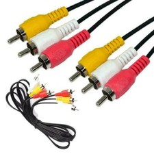 Premium 3 RCA to 3 RCA Male To Male Composite Audio Video AV Cable VCR DVD 3FT RCA Cable price