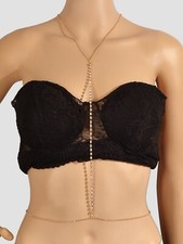 Sexy Bikini Body Chain Harness Crossover Belly Waist Necklace Dance Jewelry Gift Body Chain price