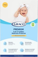 Graco Premium Waterproof Crib and Toddler Mattress Protector Baby Mattress Protector price