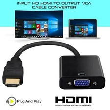 HDMI Male to VGA Female Video Cable Converter Adapter For PC Monitor 4K 3.0 Video Cable price