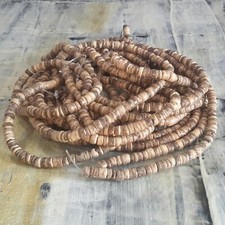 Natural Coconut Abacus Bead 5.5mm Approx 114 pcs Free postage. Oz Seller Abacus price