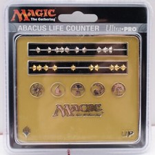 Life Counter: MtG: Gold Abacus Official Magic: The Gathering Large Counter NIP Abacus price