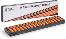 Yellow Mountain Imports Digit Standard Abacus 27 Centimeters - Professional 17 C Abacus price