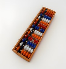 13 Rod Soroban Abacus Beads Calculator With Reset Button Math & Memory Training Abacus price
