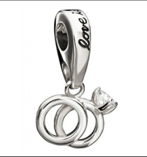 VTG Chamilia LOVE IS KIND Dangle Swarovski  crydtsl Engagement Ring Charm Swarovski Ring price