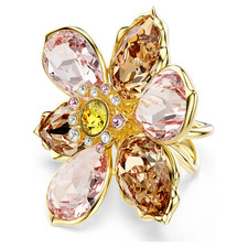 Swarovski Idyllia Ring Mixed cutting set with gemstones flowers Size: US 8 Swarovski Ring price