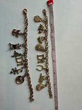 Diamonds International 2 Bracelets w/ Charms Diamond Bracelet price