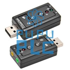 1X Mini USB 2.0 7.1 Channel Audio Sound Card Sound Adapter For PC Laptop Sound Card price