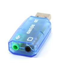 USB AUDIO CARD SOUND ADAPTER MICROPHONE 4 Speaker Mic Sound Card price