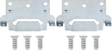 IKEA Bed Frame Mounting Plates Part #116791  with 6 Screws #105307 (2 Pack) Bed Frame price
