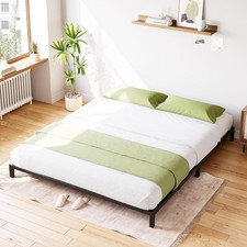 6 Inch Twin/Full/Queen/King Bed Frame No Box Spring Needed Easy Assembly Black Bed Frame price