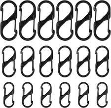 Zipper Clips anti Theft Zipper Locks, Small Carabiner Clips 3 Sizes Backpack Loc Men's Backpack price
