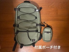 Porter Bicycle Backpack Khaki Limited Edition Used Men's Backpack price