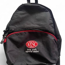 New York Sports Club Black Backpack/Gym Bag Men's Backpack price