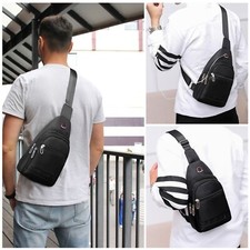 Men's Backpack Causal Sling Bag Chest Shoulder Fanny Pack Crossbody Sport Travel Men's Backpack price