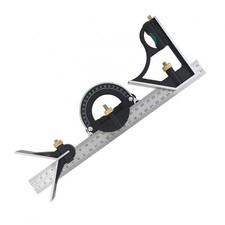 12" Combination Protractor Tri- Square Angle Ruler Machinist Measuring Tool Set Set Square price