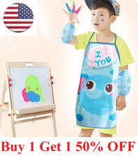 Painting Apron Cartoon Kids Apron Artist Colorful Waterproof Canvas Children's Painting Apron price