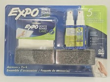 Expo White Board Care Kit Cloth Erasers Liquid Cleaner Kit 5 Pc Liquid Eraser price