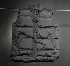 Cabelas Men's Size M Premier Goose Down Puffer Pocket Vest Black 550 Fill Men's Vest price