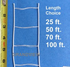 White Ladder String Tape For 2 Inch Wood Vinyl Venetian Blind 25, 50, 70, 100 FT Venetian Blind price
