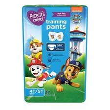Parent's Choice Training Pants for Boys Paw Patrol 17 Count 4T 5T Nickelodeon Baby Training Pants price