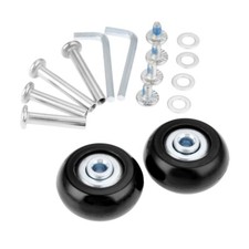 1 Pair Suitcase Replacement Wheels Travel Bags Luggage Repair Kit OD 40mm-80mm Suitcase / Luggage price