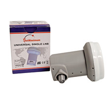 Single LNB 0.1dB KU Band LNBF FTA HD Ready Linear 1-Port Satellite TV Receiver LNBs price