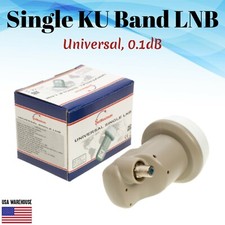 Universal Single KU Band LNB LNBF 0.1dB FTA HD Linear Satellite Dish 1 Port LNBs price