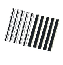 5Pair Male & Female 40pin 2.54mm Header Socket Row Strip PCB Connector Cool Connector price