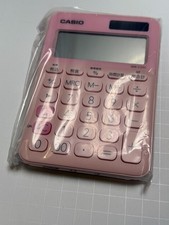 Casio Colorful Calculator Pale Pink 12 Digits Mini Just Type MW-C20C-PK-N Calculator price
