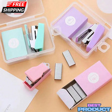 Mini Stapler Set 500 Staples Portable Cute Small Metal Office Desk Supplies Stapler price