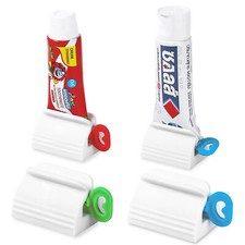 Rolling Toothpaste Tube Squeezers Toothpaste Dispenser Seat Holder 2/3/4/6 PCS Toothbrush Holder price
