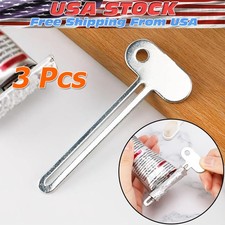 Tube Key Tooth Paste Squeezer Set of 3 Manual Toothpaste Squeezers Toothbrush Holder price