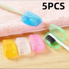 5pcs Portable Toothbrush Head Cover, Toothbrush Protector Cap Holder Toothbrush Holder price