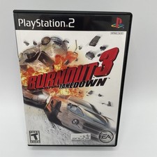 Burnout 3 Takedown PS2 PlayStation 2 Complete CIB Black Label PlayStation 2 - 3 Games price