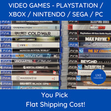PlayStation Xbox Nintendo Sega Video Games PS2 PS3 PS4 Wii PC *You Pick - READ* PlayStation 2 - 3 Games price