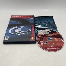 Gran Turismo 3 A-spec PS2 PlayStation 2 Complete CIB Greatest Hits Tested PlayStation 2 - 3 Games price