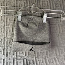 Jordan Brand Beanie Kids One Size Grey Gray 100% Acrylic Kids' Beanie price