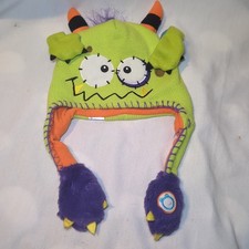 Flipeez Kids Green Monster Beanie w/ Flipping Hands Tobaggan Youth/Toddler Size Kids' Beanie price