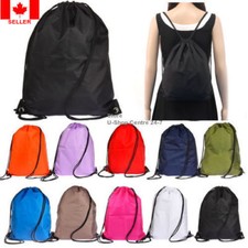 Backpack Drawstring Carry Bag Gym Picnic Camp School Travel Sport Swim Hike Bike Unisex Sports Bag price