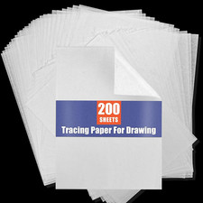 Tracing Paper for Drawing Trace Paper -200 Sheets White Translucent Traci Drawing Paper price