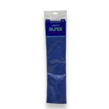 Sealed Vintage Crepe Paper Sheet Sapphire Blue Dennecrepe Crafts Crepe Paper price