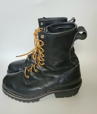 Logger Boots La Crosse Black Steel Toe Rugged Leather Outdoor Boots 9.5 EE Boots (Outdoor) price