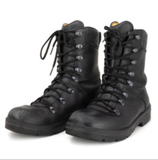 Authentic Military German Ranger Combat Boots Black Leather Tactical Outdoor Boots (Outdoor) price