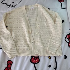 Big Girls Used Cardigan Size L10-12 Brieshe Color Girls' Cardigan price