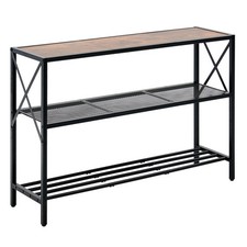 Narrow Console Sofa Table Couch Table 3-Tier for Entryway & Living Room Console Furniture price