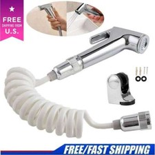 Toilet Shattaf Adapter Hose Bidet Spray Stainless Steel Handheld Shower Head US Toilet Adapter price